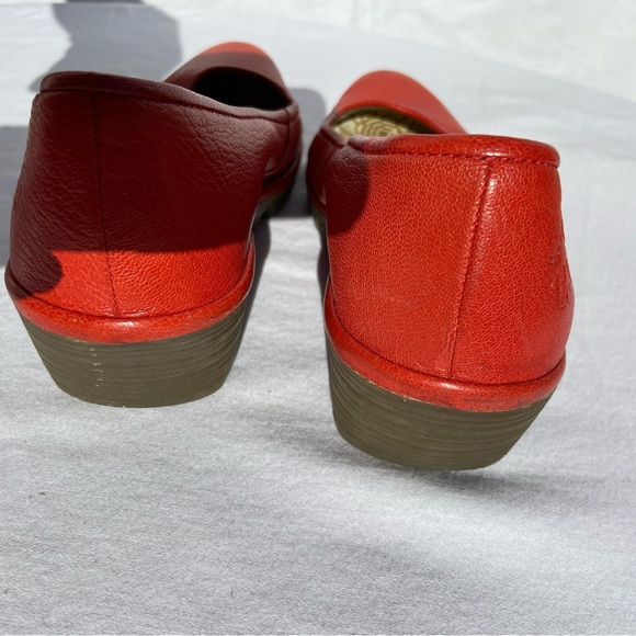 Fly London peep toe wedges - Picture 6 of 9